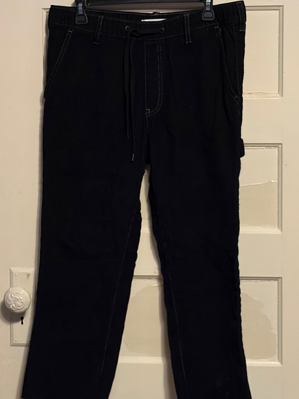 PacSun Black Corduroy Drawstring Pants